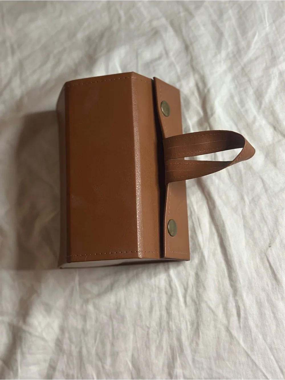 Brown Folding Sunglasses Case | Holds 3 Pair of Glasses &/or Sunglasses